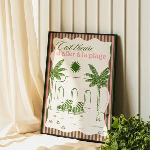 C'est l'heure d'aller à la plage
